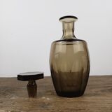 Smoked glass decanter