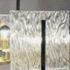 Lustre vintage en laiton Iceberg