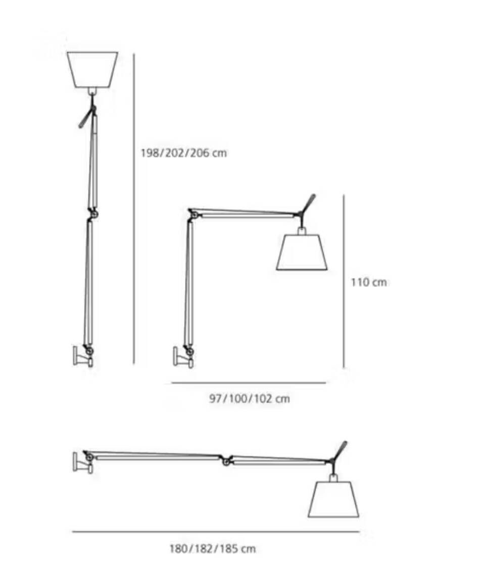 Tolomeo Mega Parete wall lamp Artemide edition