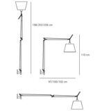 Tolomeo Mega Parete wall lamp Artemide edition