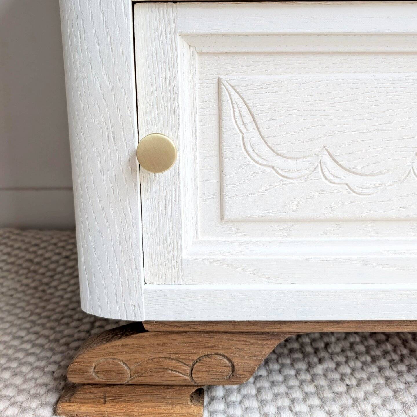 Pair of revisited 1930s bedside tables