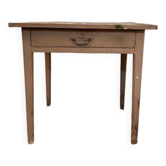 Table en bois vintage