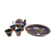 China miniature tea service enamels partitioned