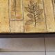 Coffee table signed by Roger Capron