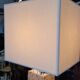 Lampe de bureau design en liège 1970s