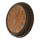 Brass wall clock 1950