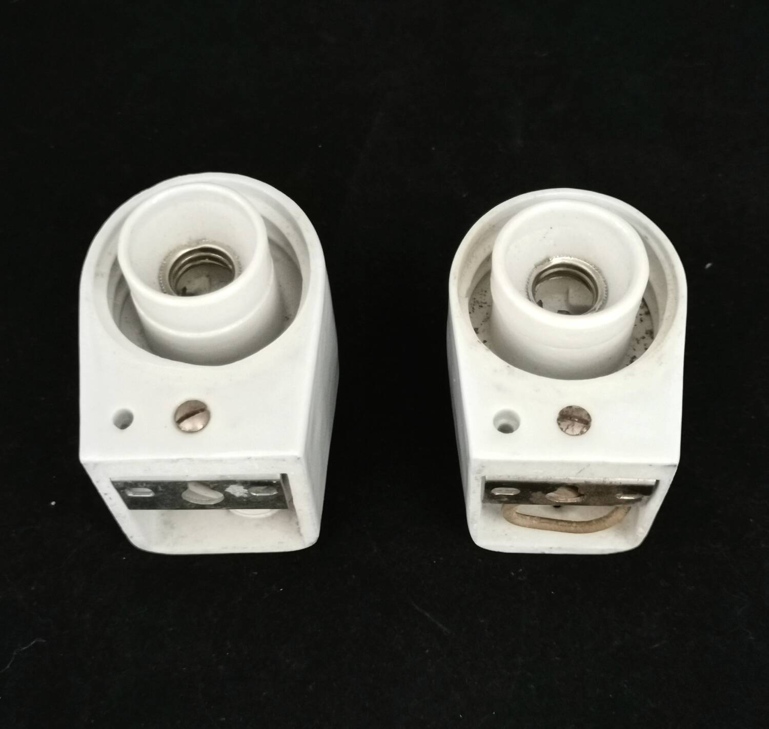 2 Bauhaus wall lights by Wilhelem Wagenfeld for Lindner 1950