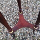 Antique Louis XVI style side table with marble top