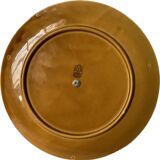 Earthenware cheese board from Gien 1960