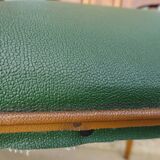 Art Deco period solid walnut chairs, set of 6