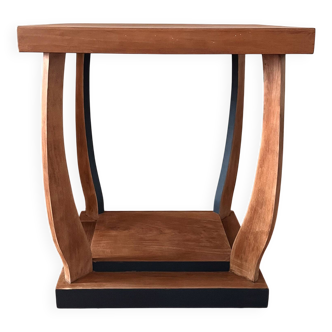 Art Deco Side Table Trolley on Wheels