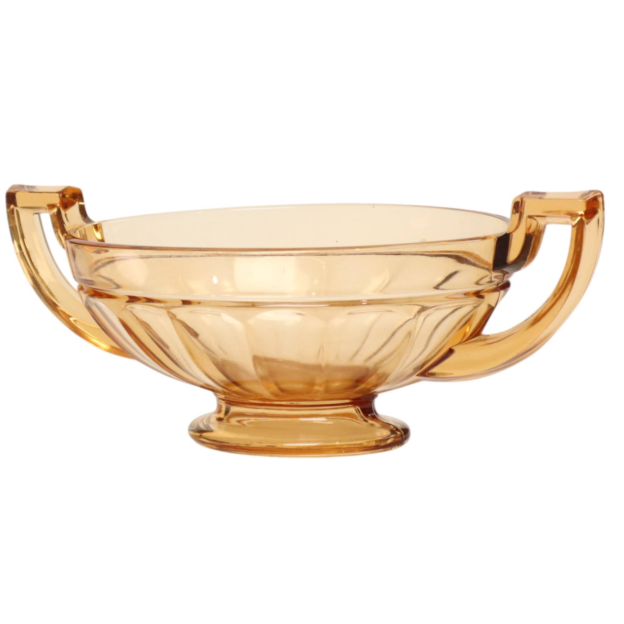 Art Deco Val Saint Lambert Fruit Bowl Noémie Oval Luxval 1935