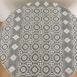 Nappe rectangulaire crochet