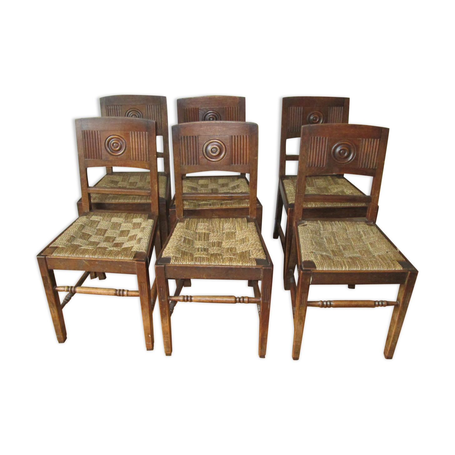 6 "string" chairs