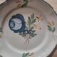 Faience plate from L'Est Walys 19th century