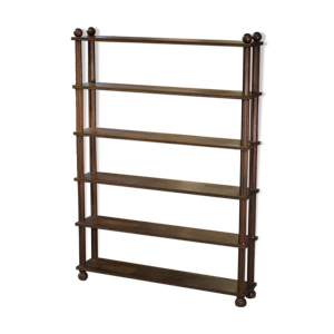 Étagère en hêtre piètement