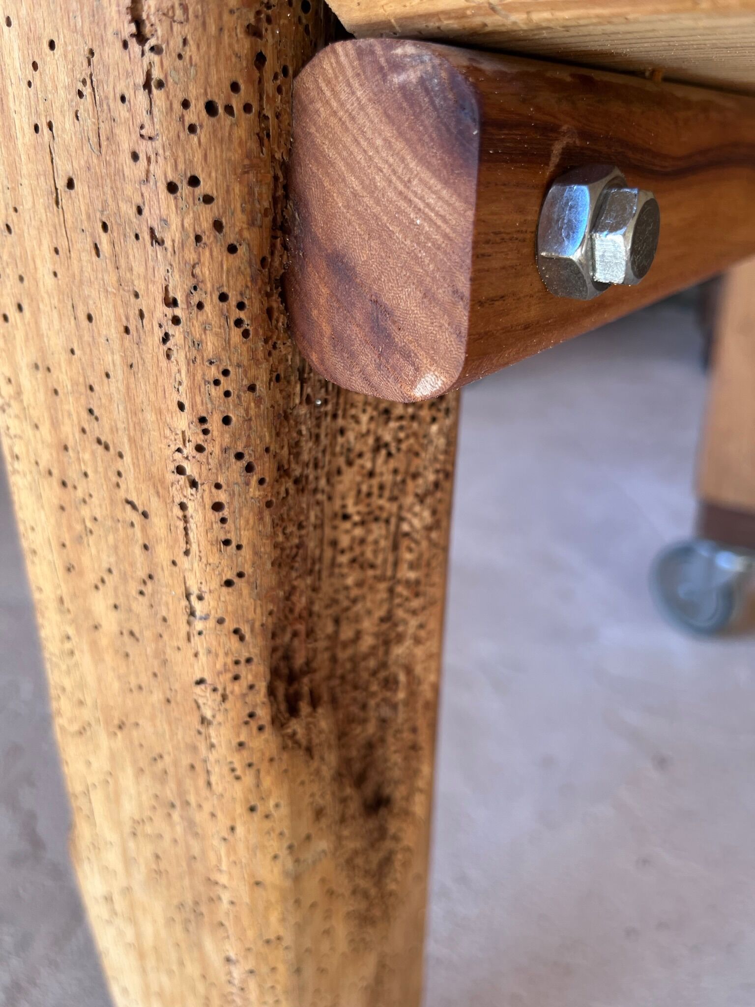 Old kitchen island/central workbench
