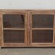 Buffet vitré en bois ancien