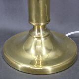 1960s  Pair of Large Brass Table Lamps, Denmark