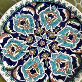 Assiette céramique ancienne Turquie