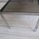 Table basse , verre fumé