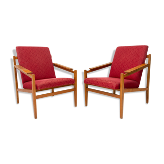 A pair scandinavian armchairs, 1960