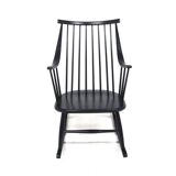 Scandinavian rocking chair "Grandessa", Lena Larsson, Nesto, Sweden, 1960