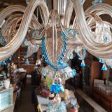 Lustre en verre de Murano
