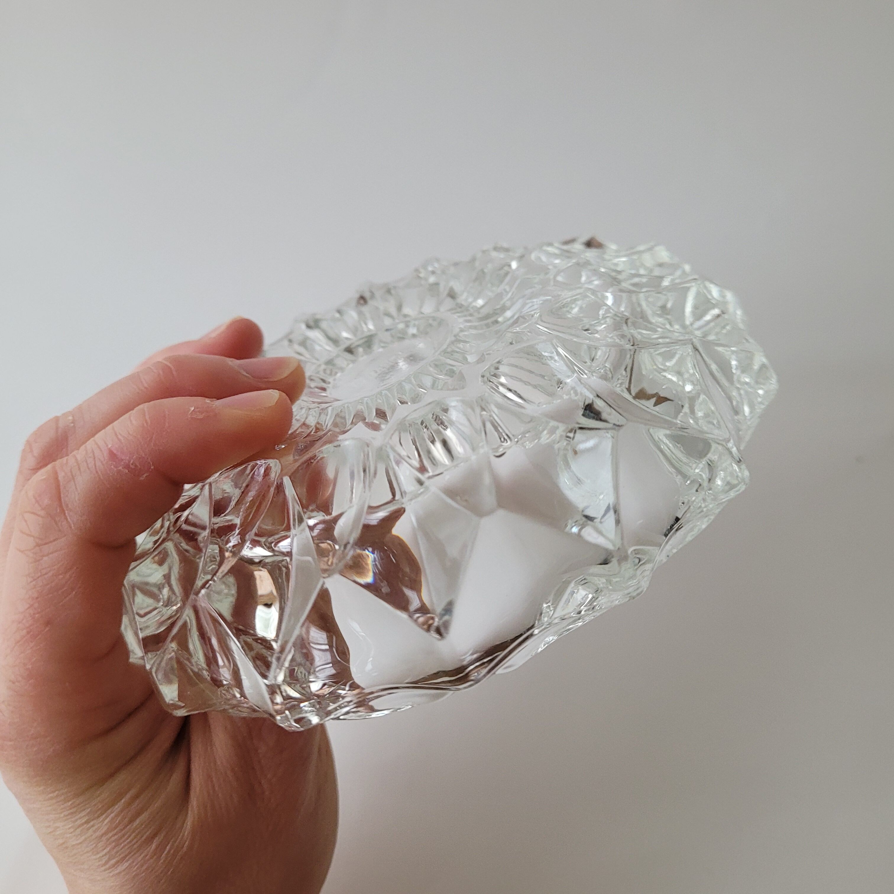 Crystal ashtray