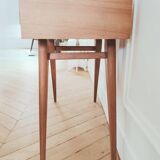 Renovated vintage Scandinavian style bedside table