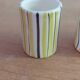 Lots de 6 petits verres en céramique style roger capron