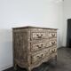 Commode de style Louis XV patiné