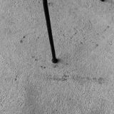 Armchair metal structure and green ropes 1960