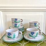 Ceramic mugs 70 hand-painted thistles