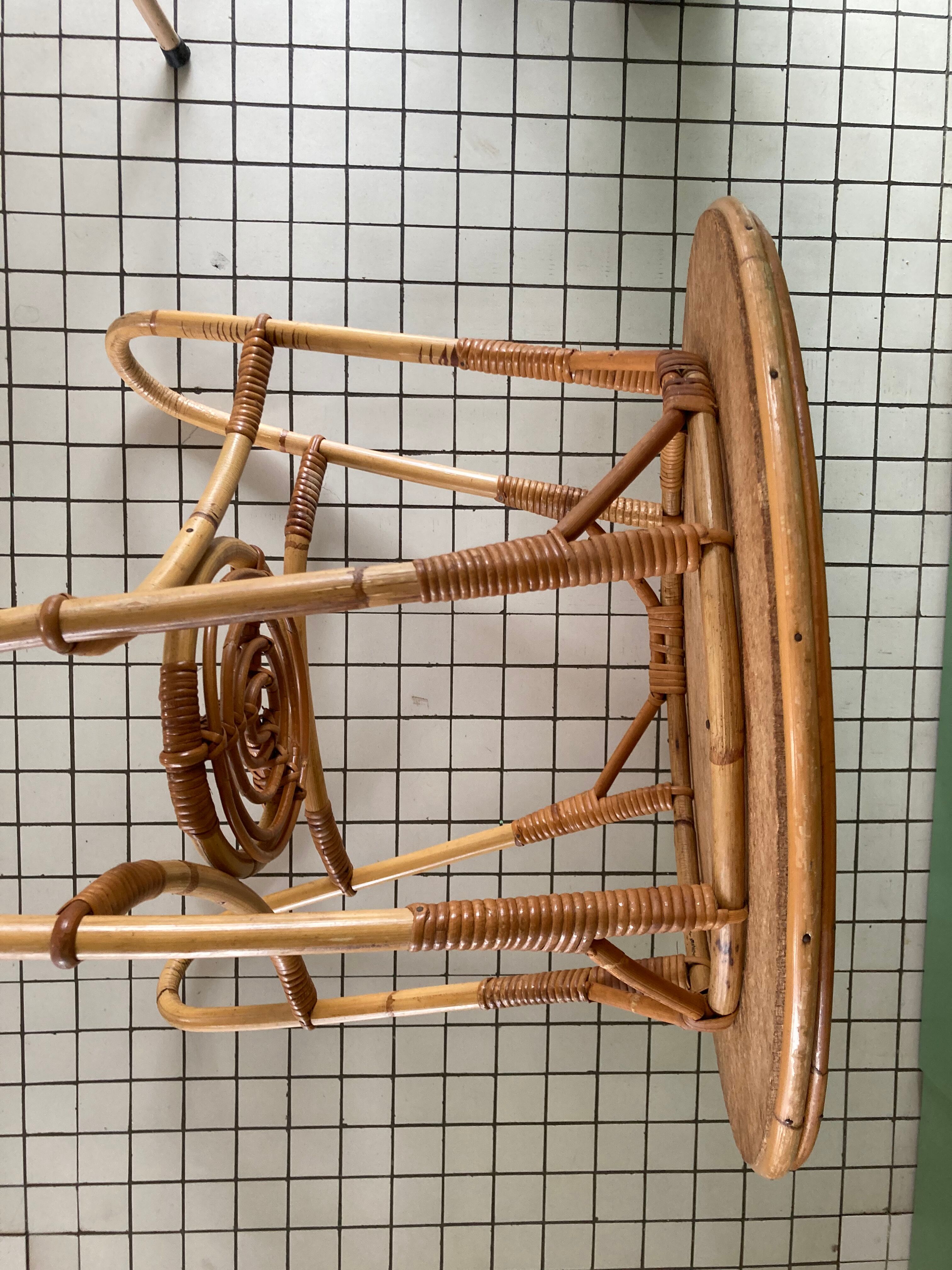 Rattan garden furniture