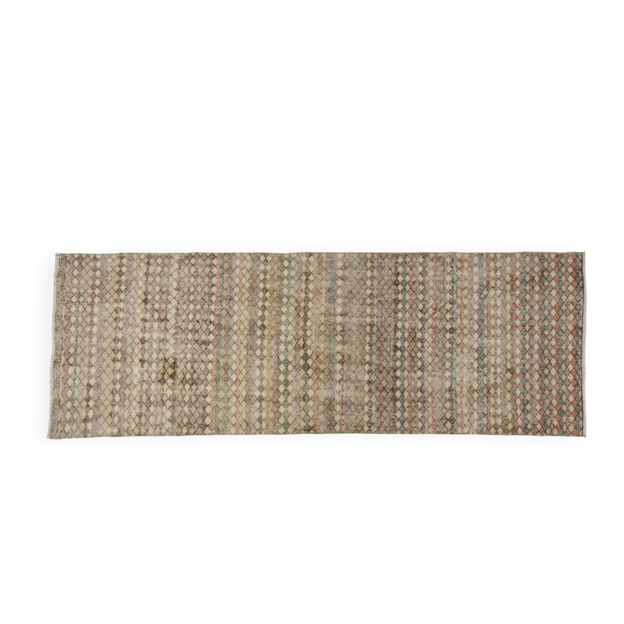 Vintage Handknotted Hallway Runner sku 1055