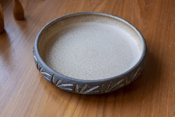 Bol en céramique par LoveMose, Danemark des années 1960