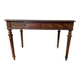 Bureau époque Napoléon III en noyer à restaurer