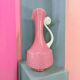 Vintage opaline rose vase design