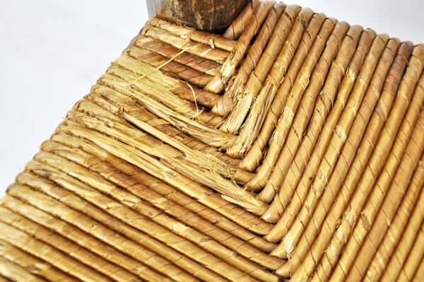 Ensemble de 4 Chaises Meribel par Charlotte Perriand pour Steph Simon, 1950s