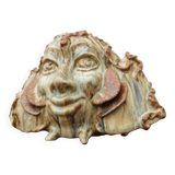 Fantastic creature in Saint Amand sandstone, signed Nadia Chiodi