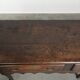 English antique oak sideboard with 3 drawers from the early 18th century