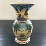 Coconut decorative vase