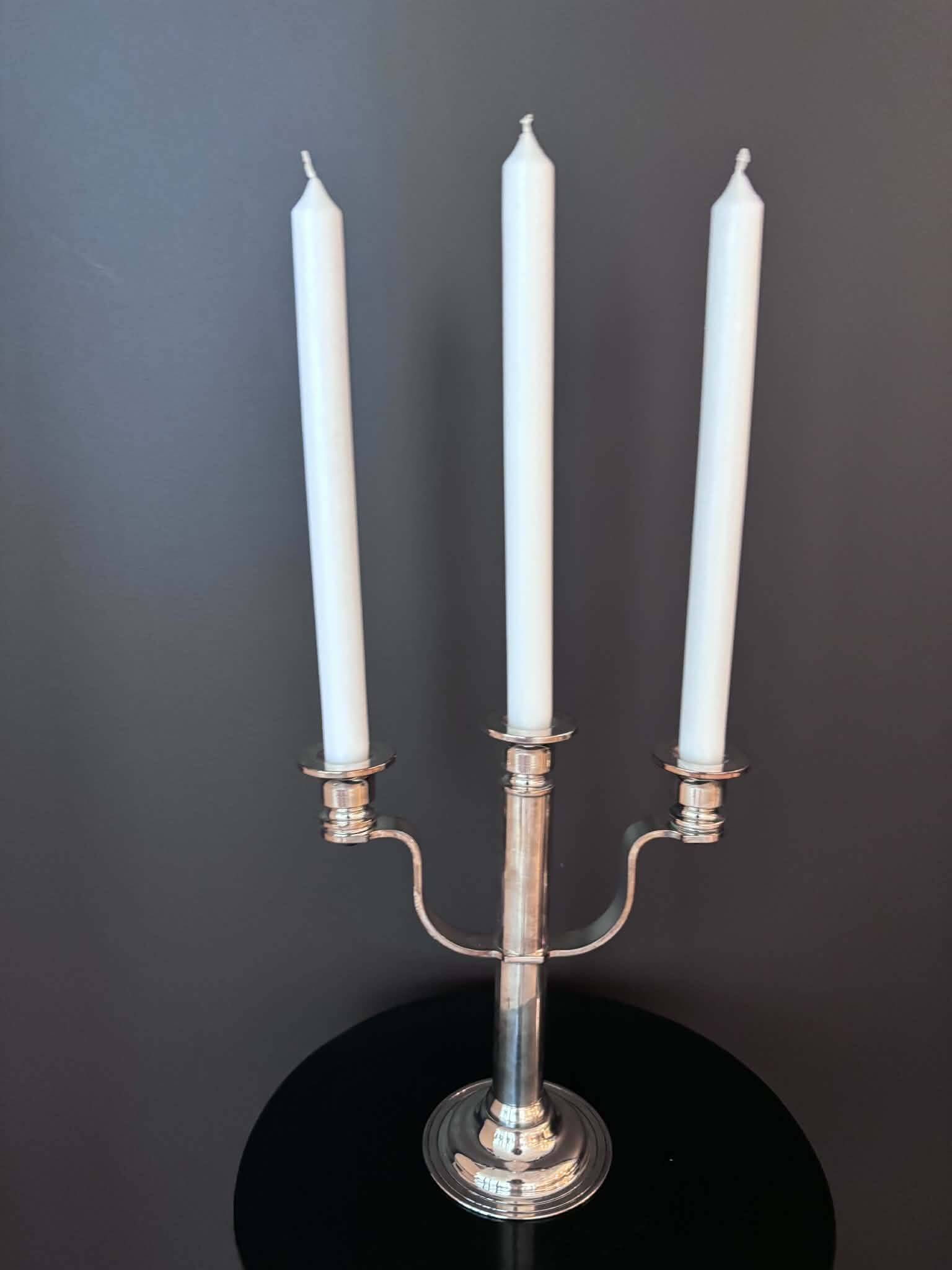 Silver candlestick
