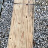 Sanded wood farm bench