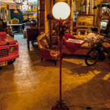 Vintage palm tree floor lamp