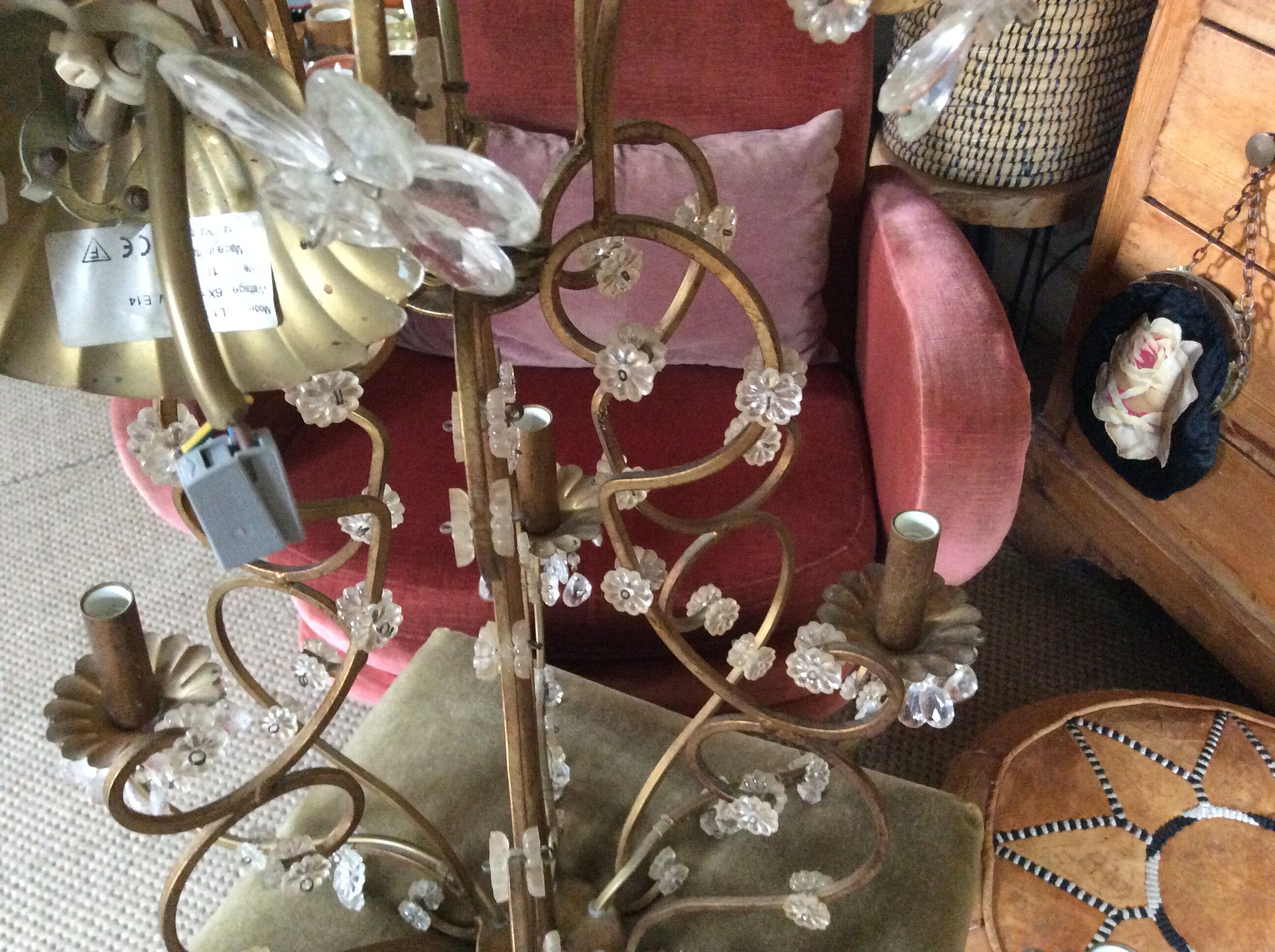 Lustre pampilles