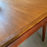 Vintage extendable teak table