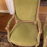 Set of 2 Louis XVI style armchairs