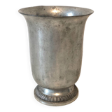 Old tin vase